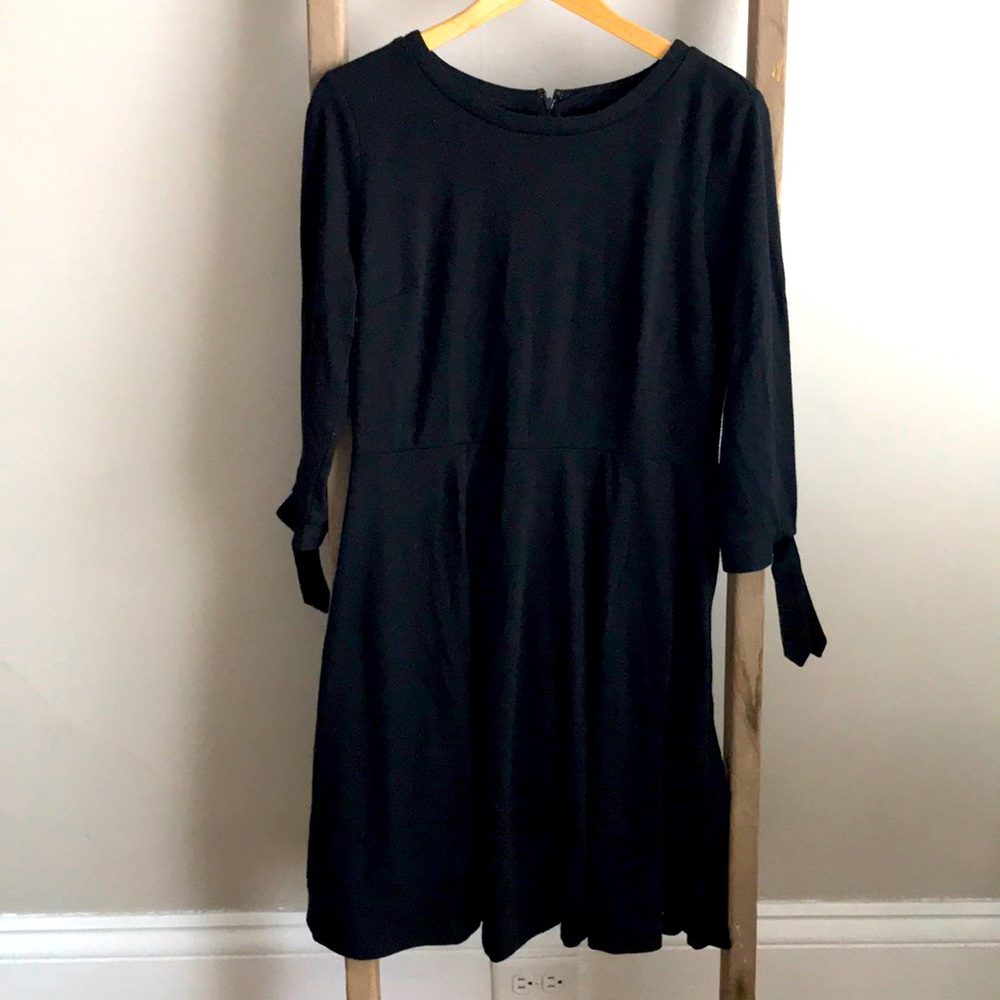LOFT: Black Over the Knee LBD